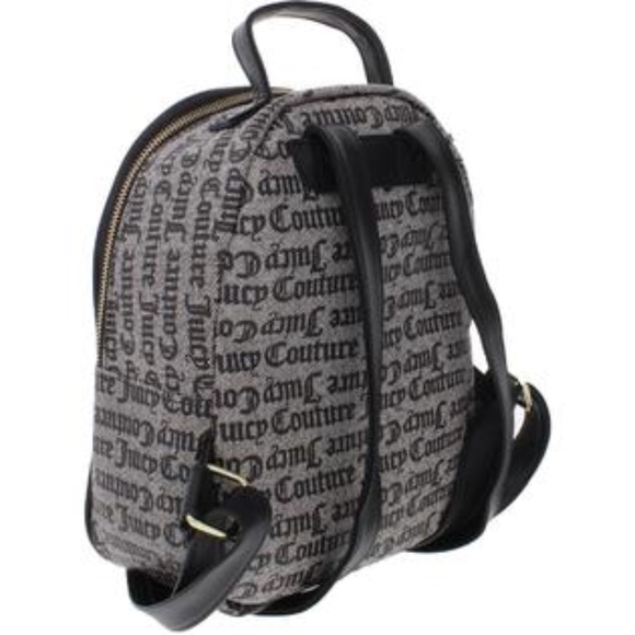 Juicy Couture Charmed City Gray Backpack NWT 10” x 8” x 3” - Picture 3 of 4